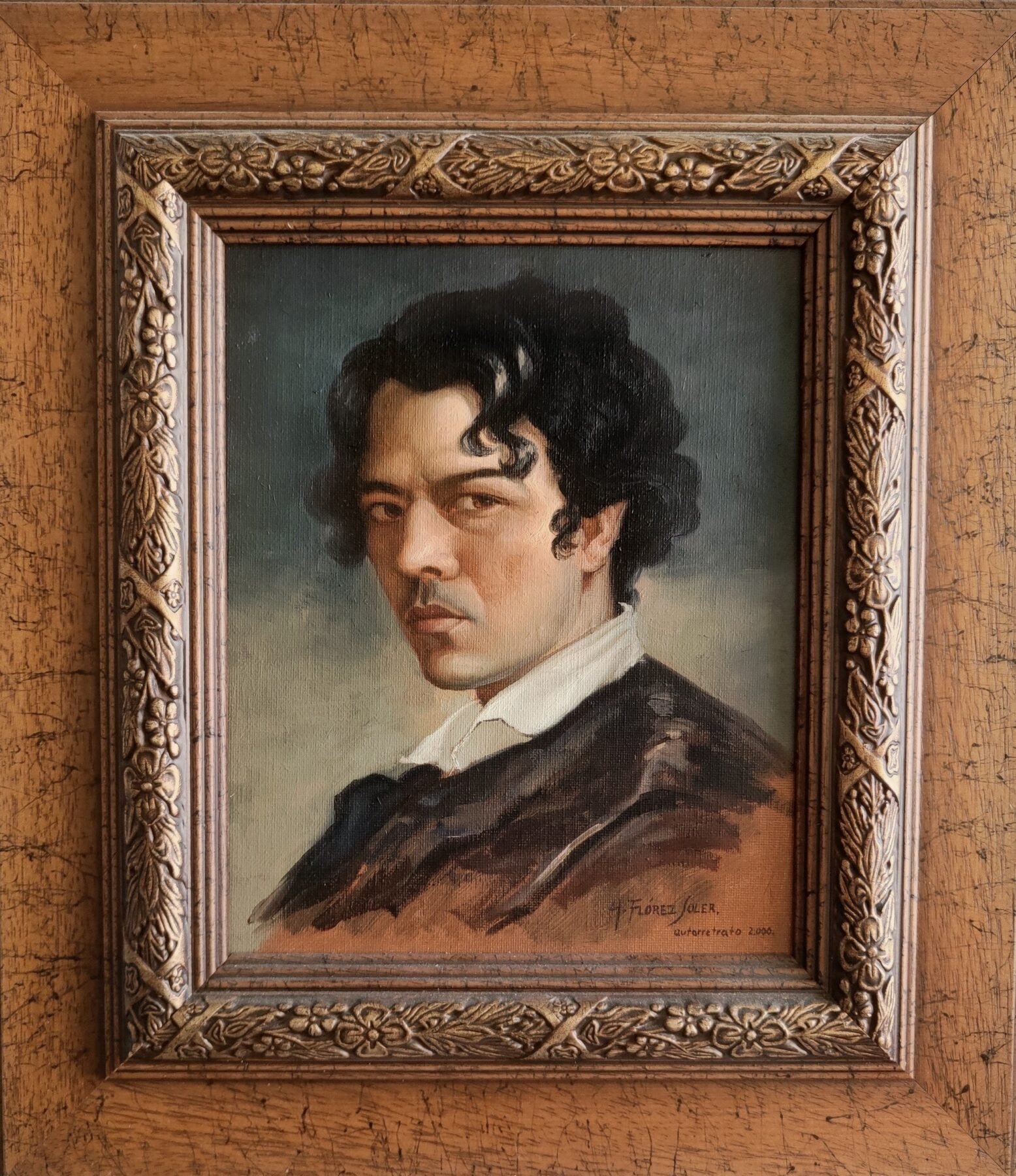 Autorretrato como Bécquer
