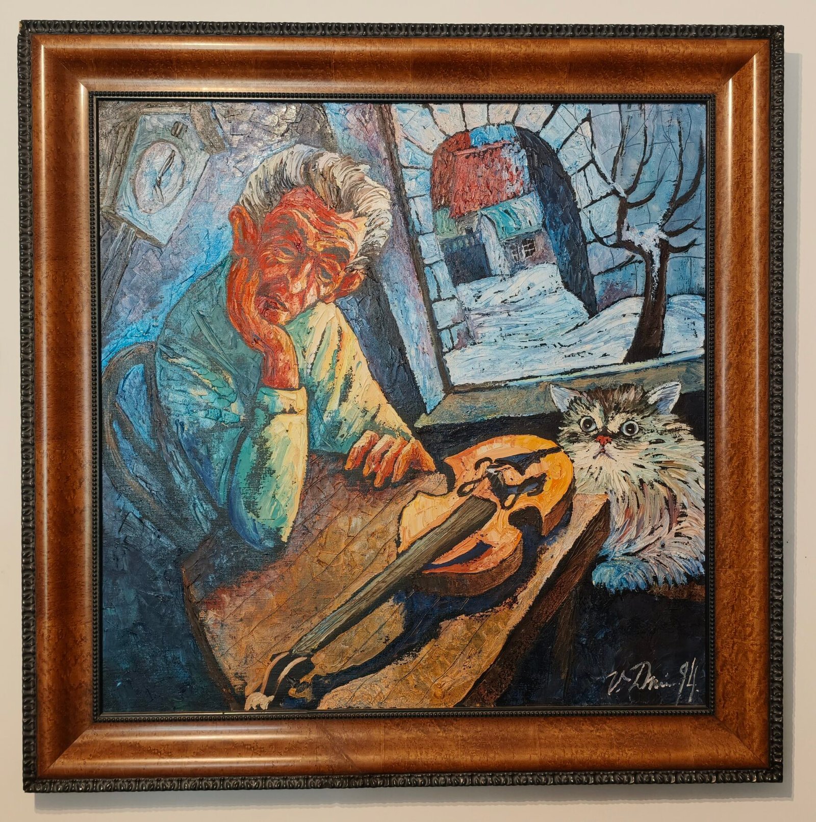 El violín mudo