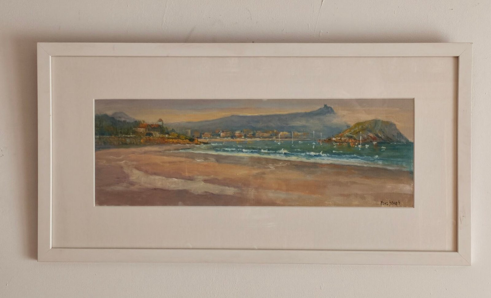 Playa de La Concha y Monte Igueldo